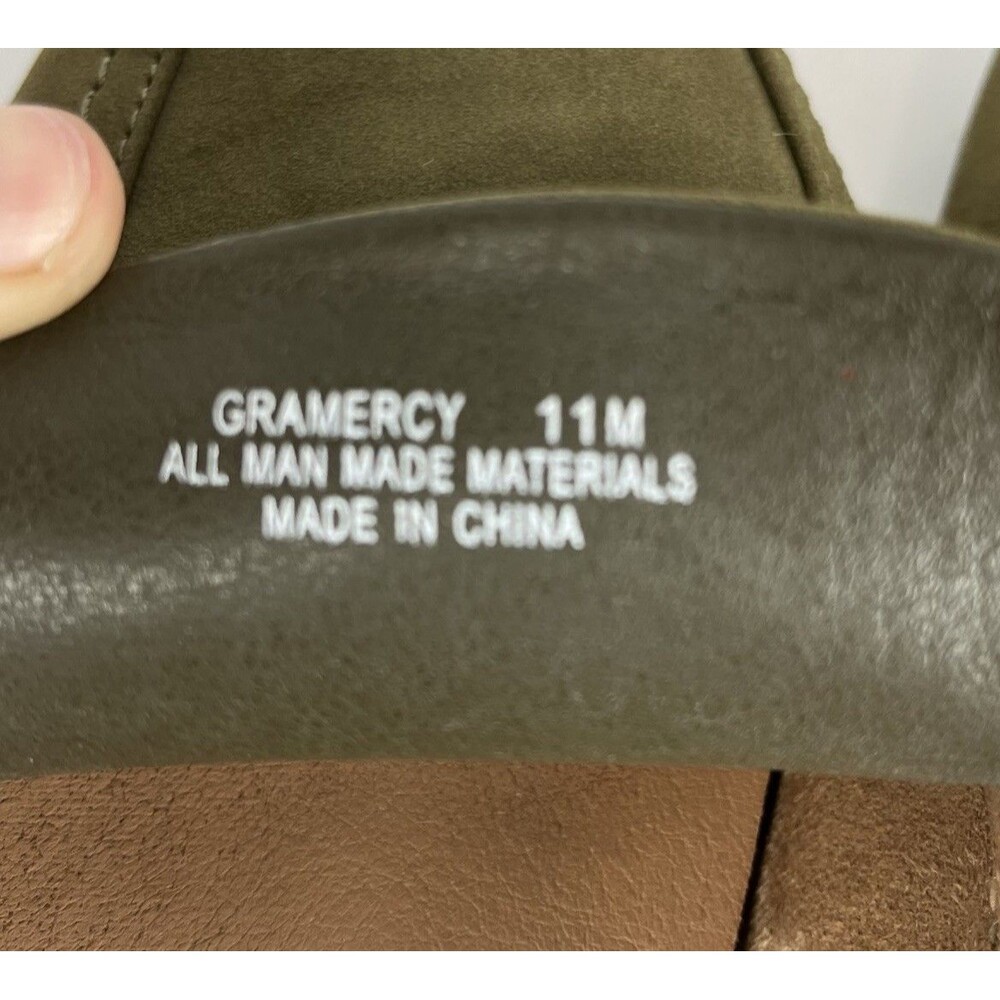 Cushionaire Gramercy Loafers Olive Green Slip On Women Size 11 - Picture 11 of 12